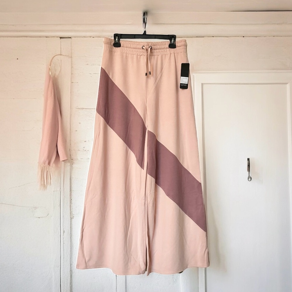 Sentimental NY Women’s Color Block Wide Leg Pants L NWT